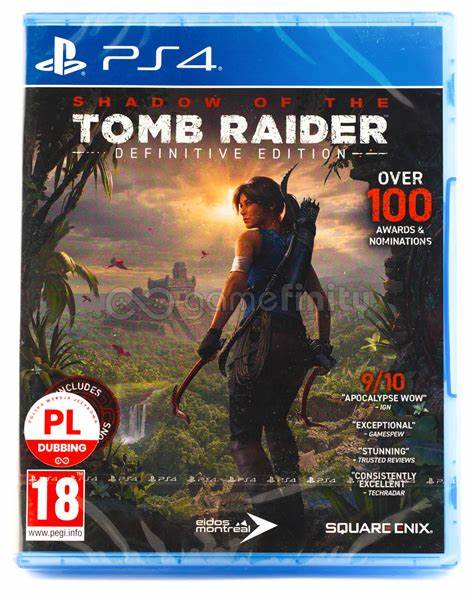 Square Enix Shadow Of The Tomb Raider- Definitive Edition (PS4)
