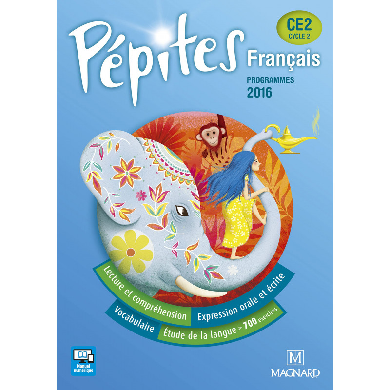 FRANÇAIS CE2 PÉPITES - PROGRAMMES 2016 - GRAND FORMAT