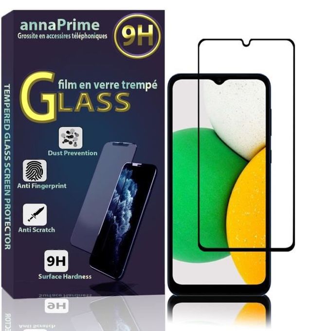 Antichoc 9D Compatible Samsung Galaxy A03 Core 6.5" Pouces - Noir / Transparent