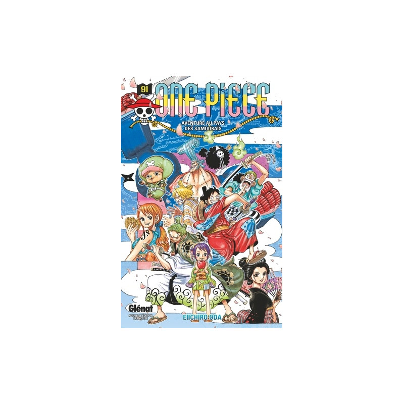 ONE PIECE TOME 91 - TANKOBON AVENTURE AU PAYS DES SAMOURAÏS