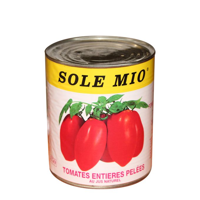 Solemio Tomates Entières Pelées 800G