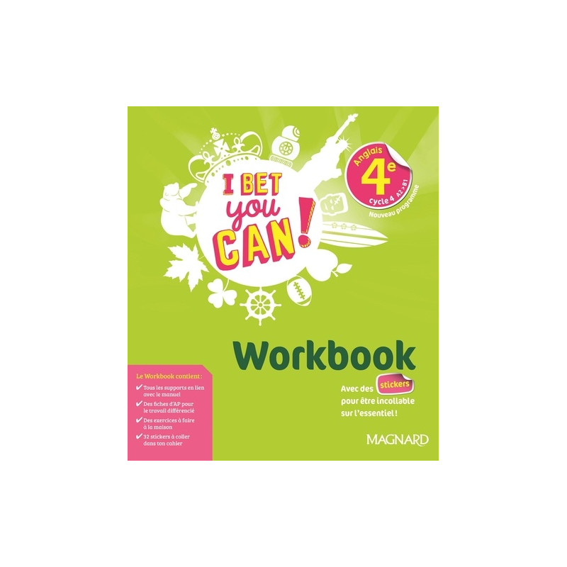 I BET YOU CAN 4E 2019 WORKBOOK GRAND FORMAT EDITION 2019